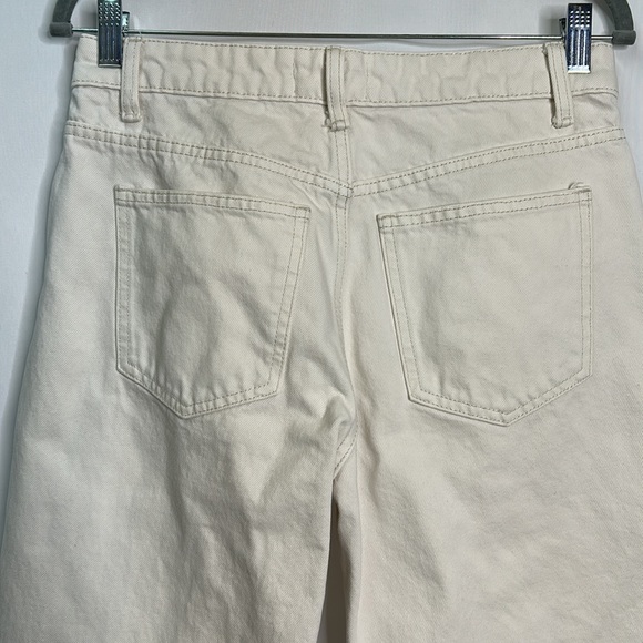 Zara Grunge 11” rise button-fly wide leg pants - Picture 6 of 10